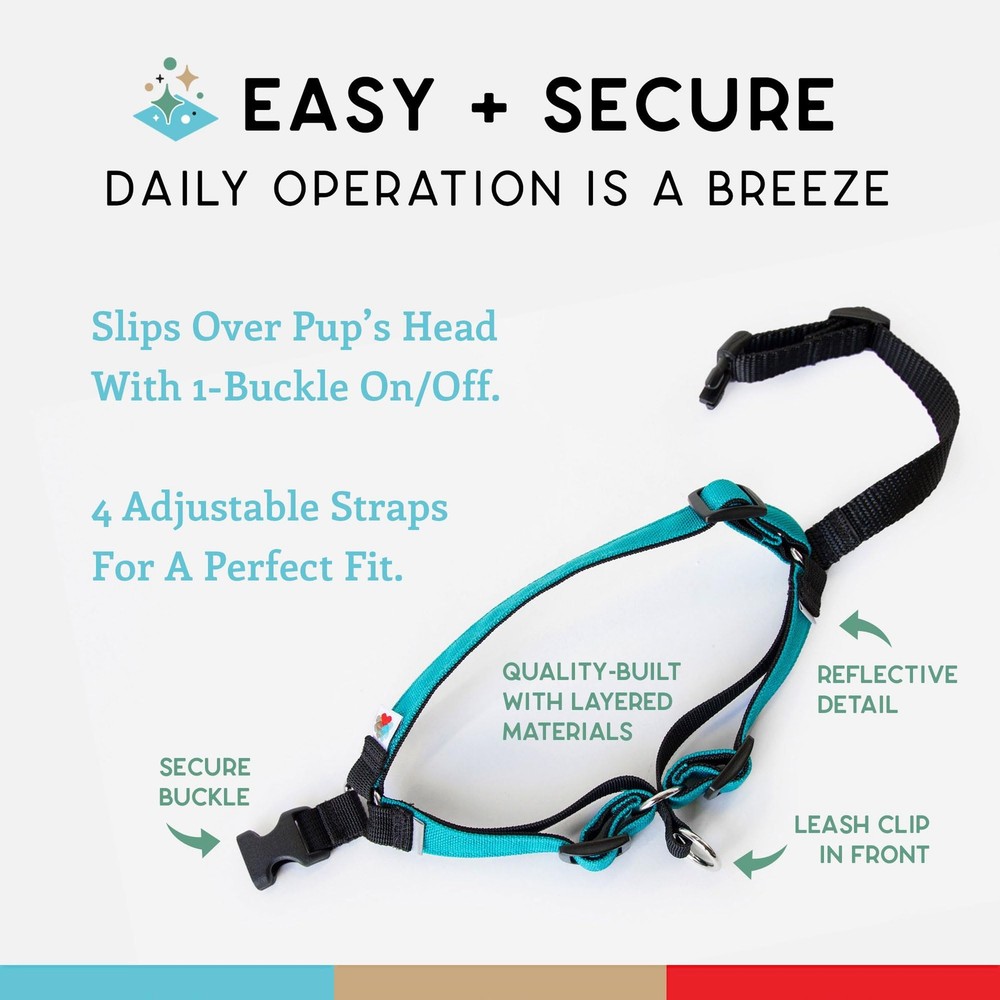 No Pull Dog Harness | Comfortable Training Harnesses | Effective No Pull Harn...