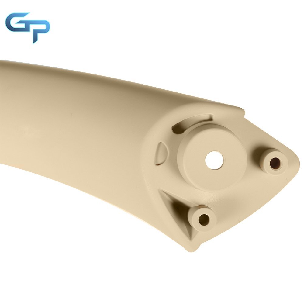 Rear Left Beige Inner Outer Door Panel Handle Pull Trim Cover For BMW E90 328i