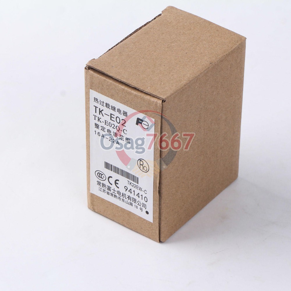 ONE New FUJI Thermal Overload Relay TK-E02 16-22A