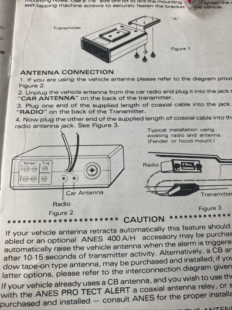 ANES Pro Tect Alert Paging Alarm System NEW OPEN BOX