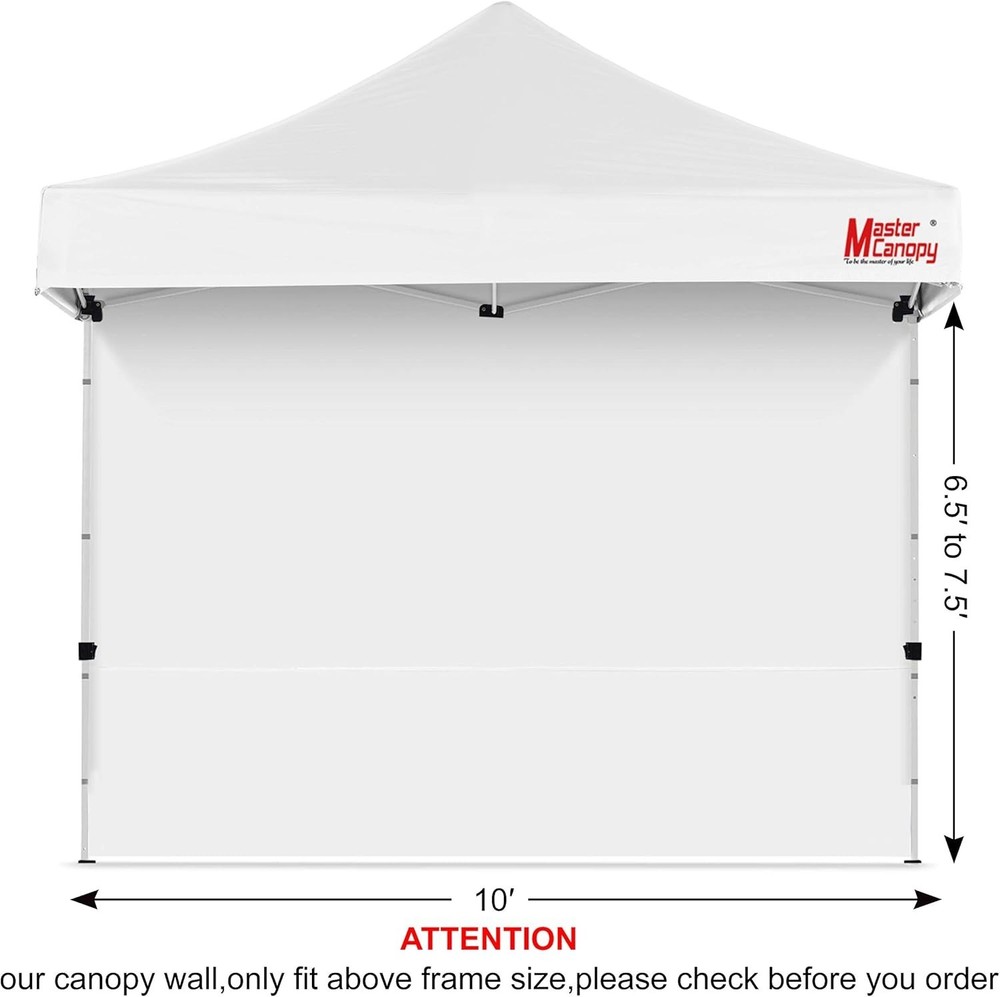Enhanced 10x10ft Pop-Up Canopy Sidewall – Easy Installation & Reliable Coverage