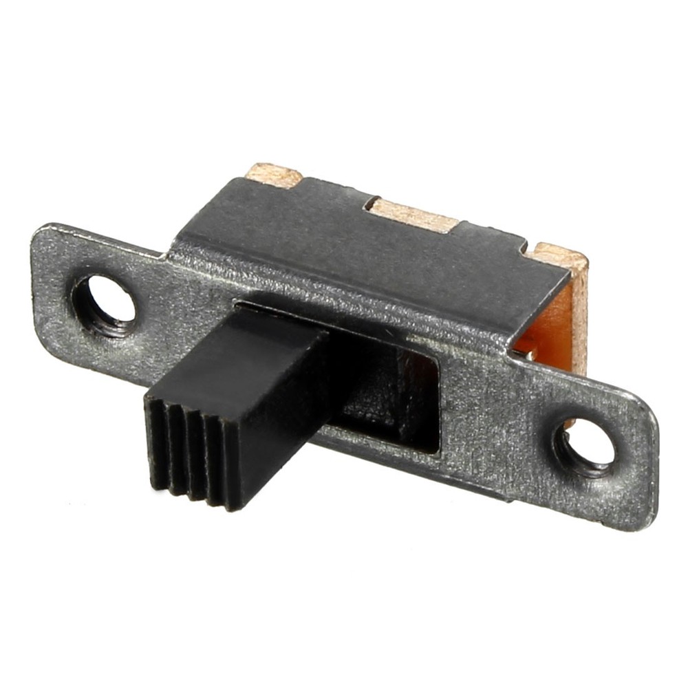 50Pcs 5mm Vertical Slide Switch SPDT 2 Position 3 Terminal PCB Panel Latching