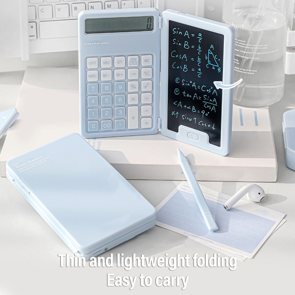 Handwritten Calculator LCD Screen Notepad Math Calculator For Business School