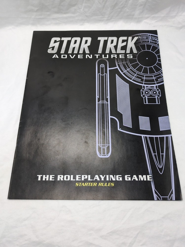 Star Trek Adventures RPG Starter Rules With Extra Reference Sheets
