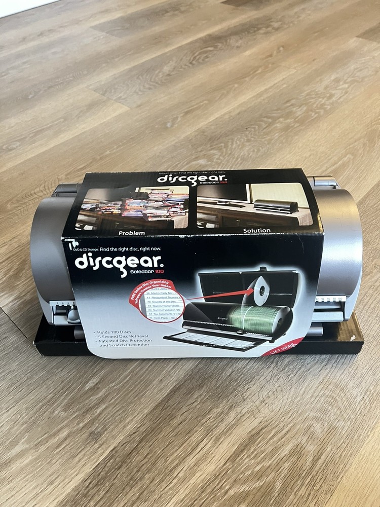Discgear Selector 100 - CD Disc Retrieval System w/ Index Catalog