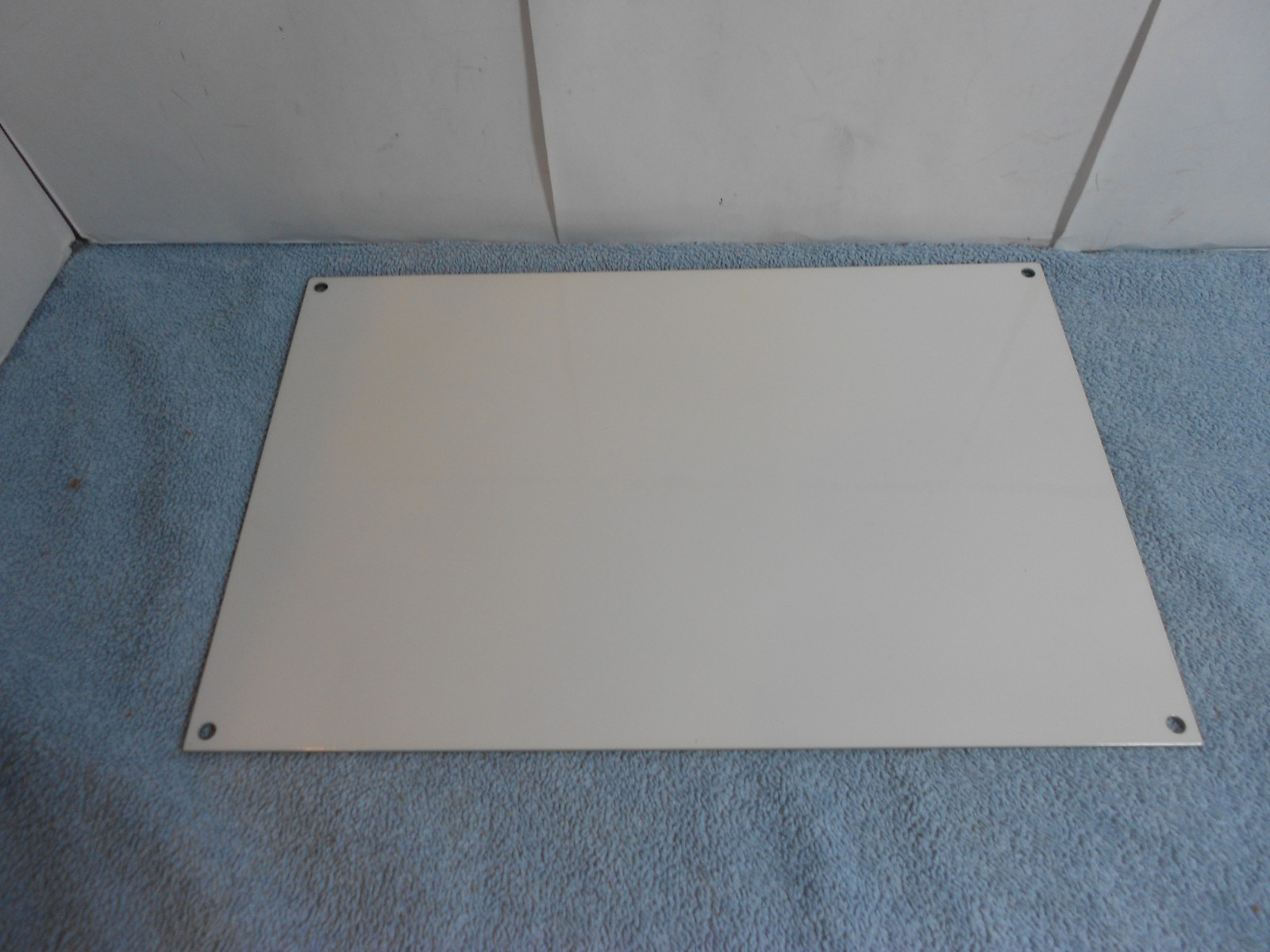 VINTAGE 12x8 in CHEVROLET NEW BEAUTIFUL 1957 CHEVY`S ADV SIGN HEAVY METAL -825 A