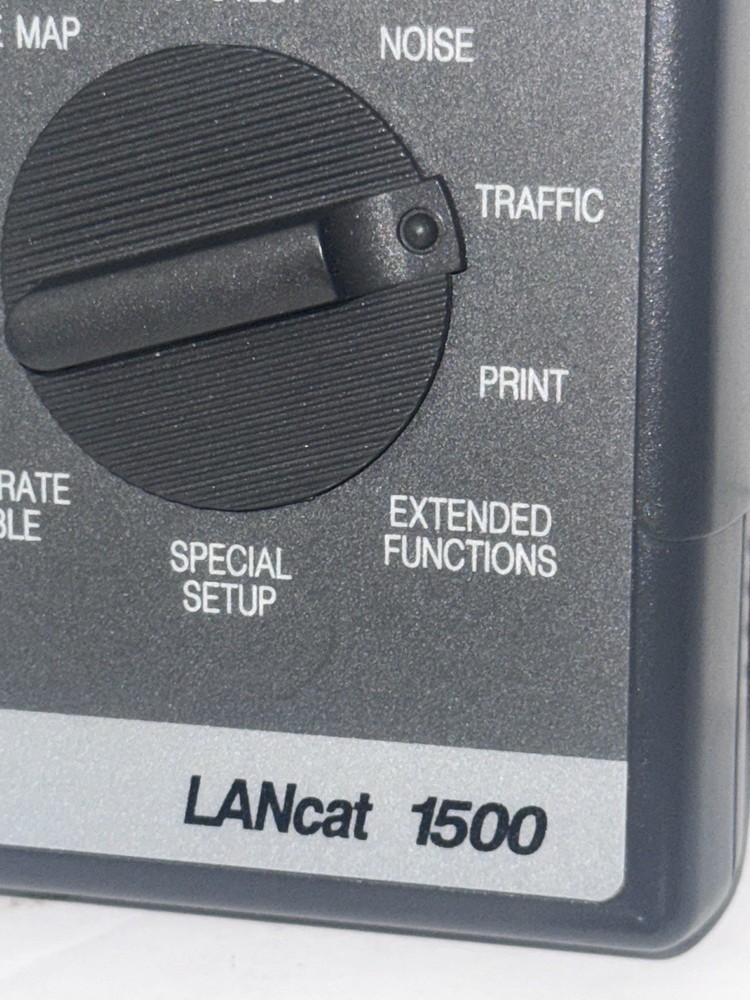 DATACOM TECHNOLOGIES LANcat 1500 INTERNET TESTING DEVICE ACTIVITY TESTER 52203