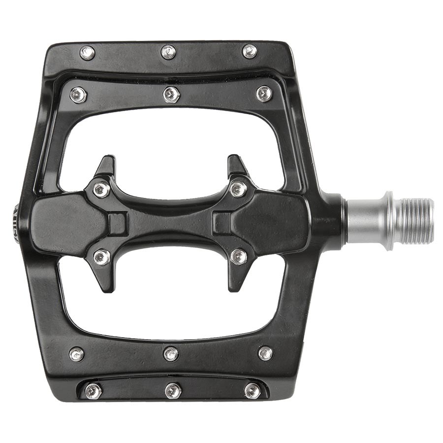 Exustar E-PM820-2 Dual-Sided Aluminum Pedals with Cr-Mo Spindle & Replaceable