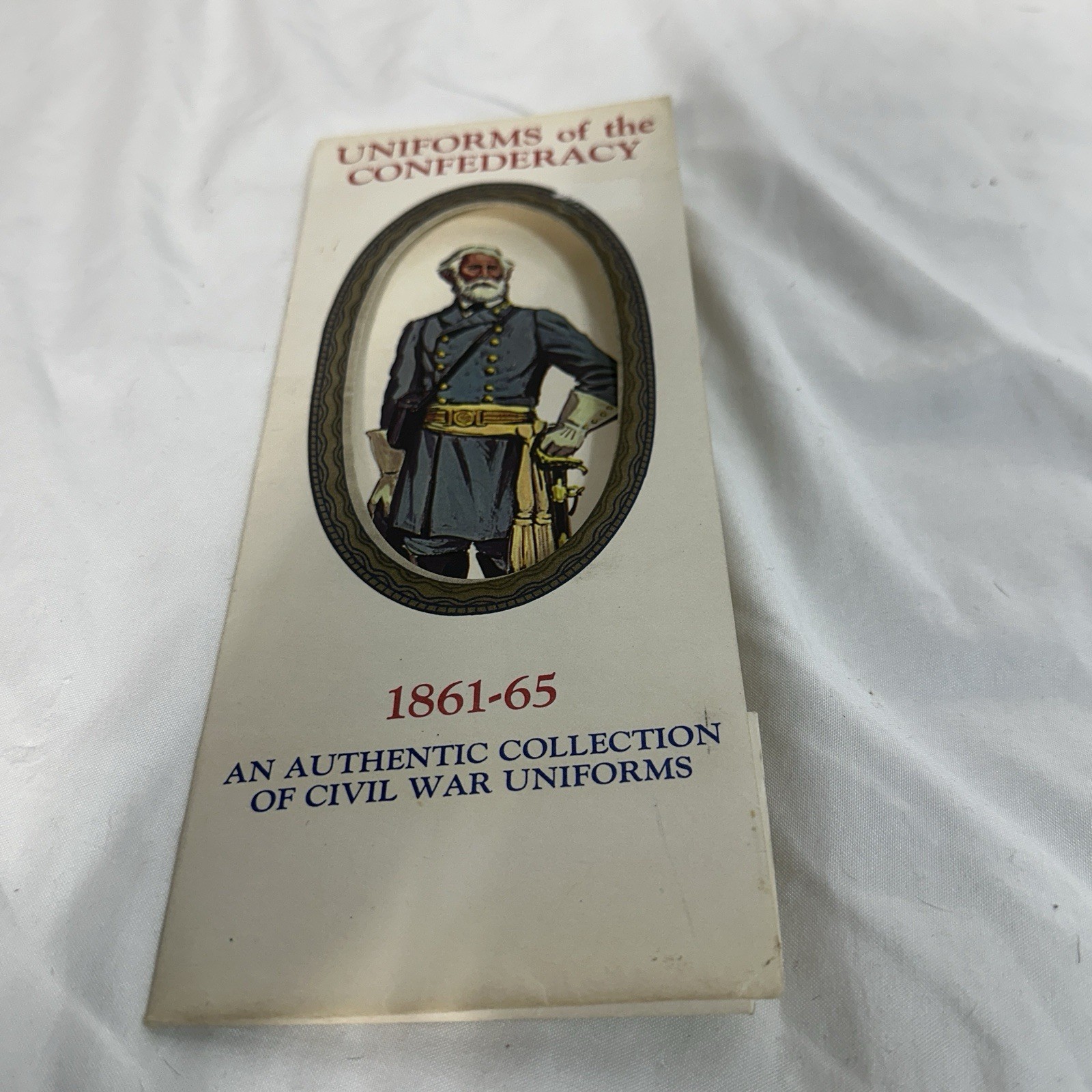 American Civil War Uniforms Of The Confederacy Set Of 6 Art Cards In Folder