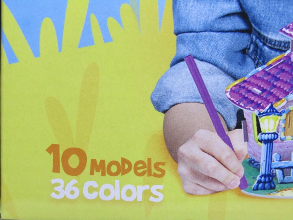Dalibo 3-D Coloring Puzzle Set.