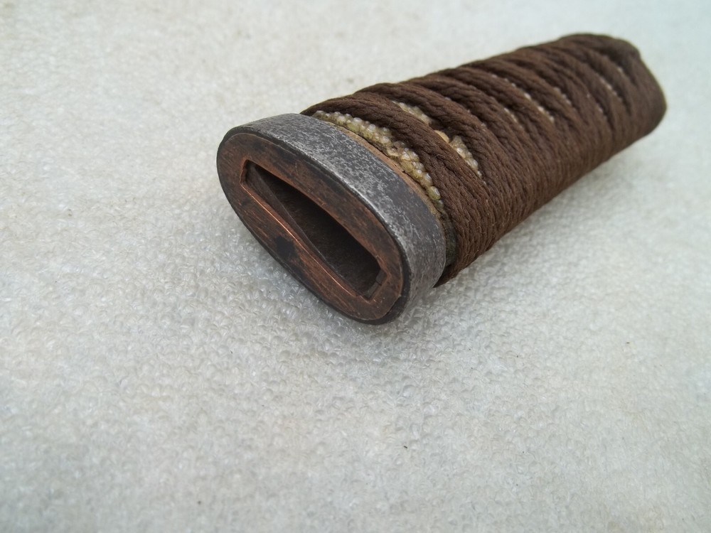 Antique Shagreen Japanese Sword Handle