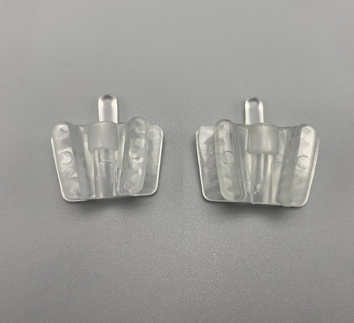 10x Dental Bite Block Rubber Mouth Props Opener with Saliva Ejector Suction tube