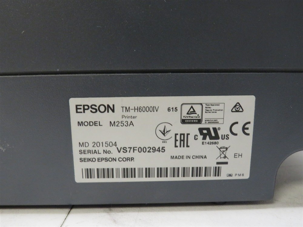 8x Epson TM-H6000IV Multifunction POS Receipt Printer M253A Powered USB