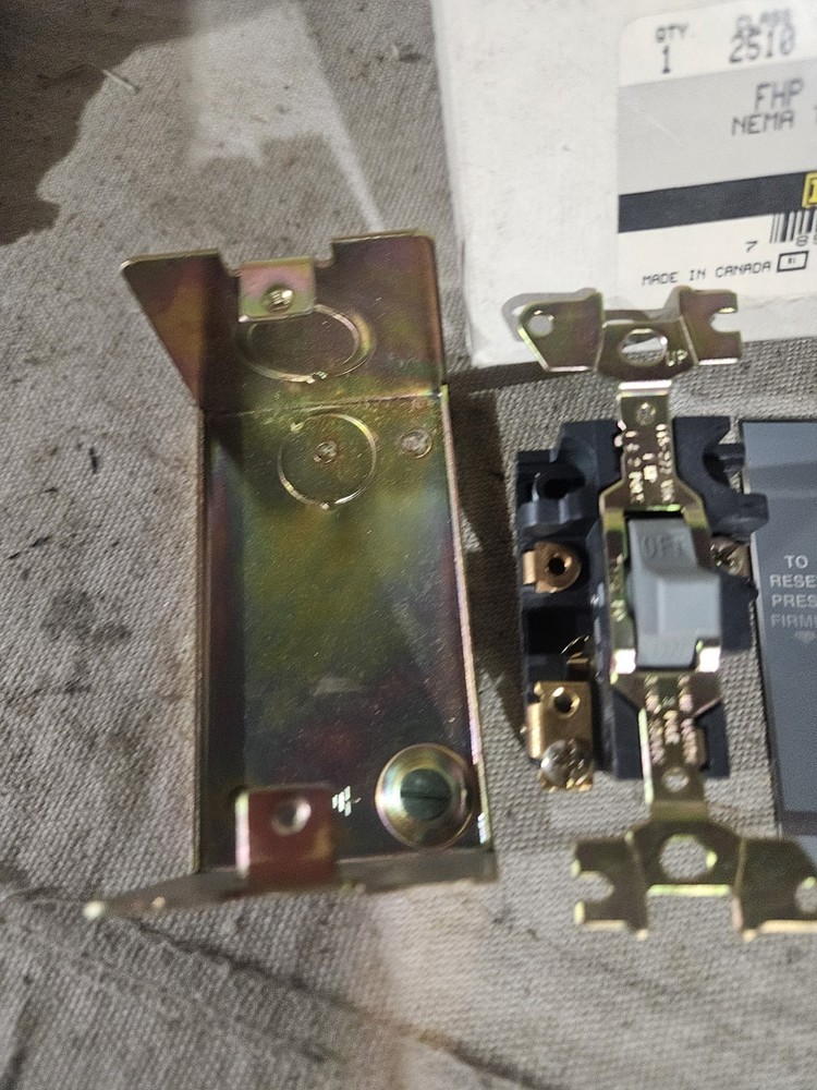 Square D 2510FG1 Manual Starter