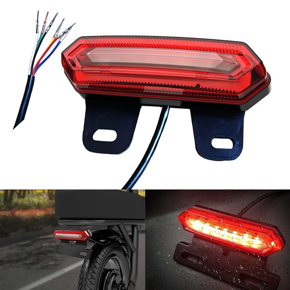 Functional Electric Scooter Taillight for Safety and Brake Functionality
