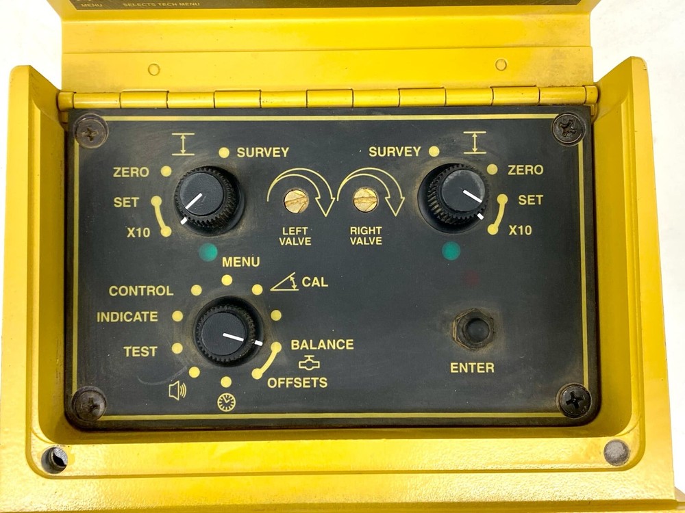 TOPCON SYSTEM FOUR 9161 Control Box, SONIC TRACKER II 9142 w/ Case System 4 ST2