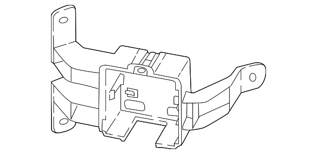 Genuine  Blind Spot Detection System Warning Sensor Bracket 5NA-907-455-A