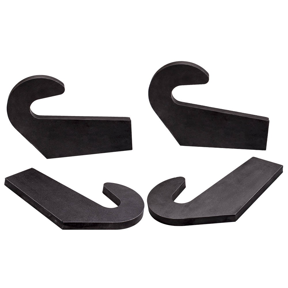 Quick Attach Bucket Fork Mounting Brackets Set for Excavator Loader 3/4" Steel