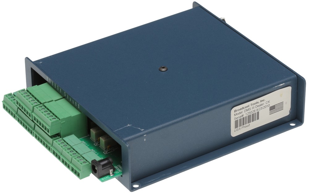 Broadcast Tools DMS-III AES/EBU Digital Audio Switcher Silence Sensor Failover