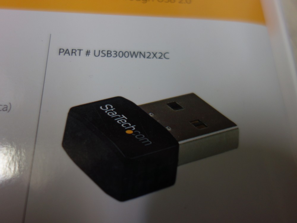 Startech USB300WN2X2C USB 2.0 300 Mbps Mini Wireless-N Network Adapter