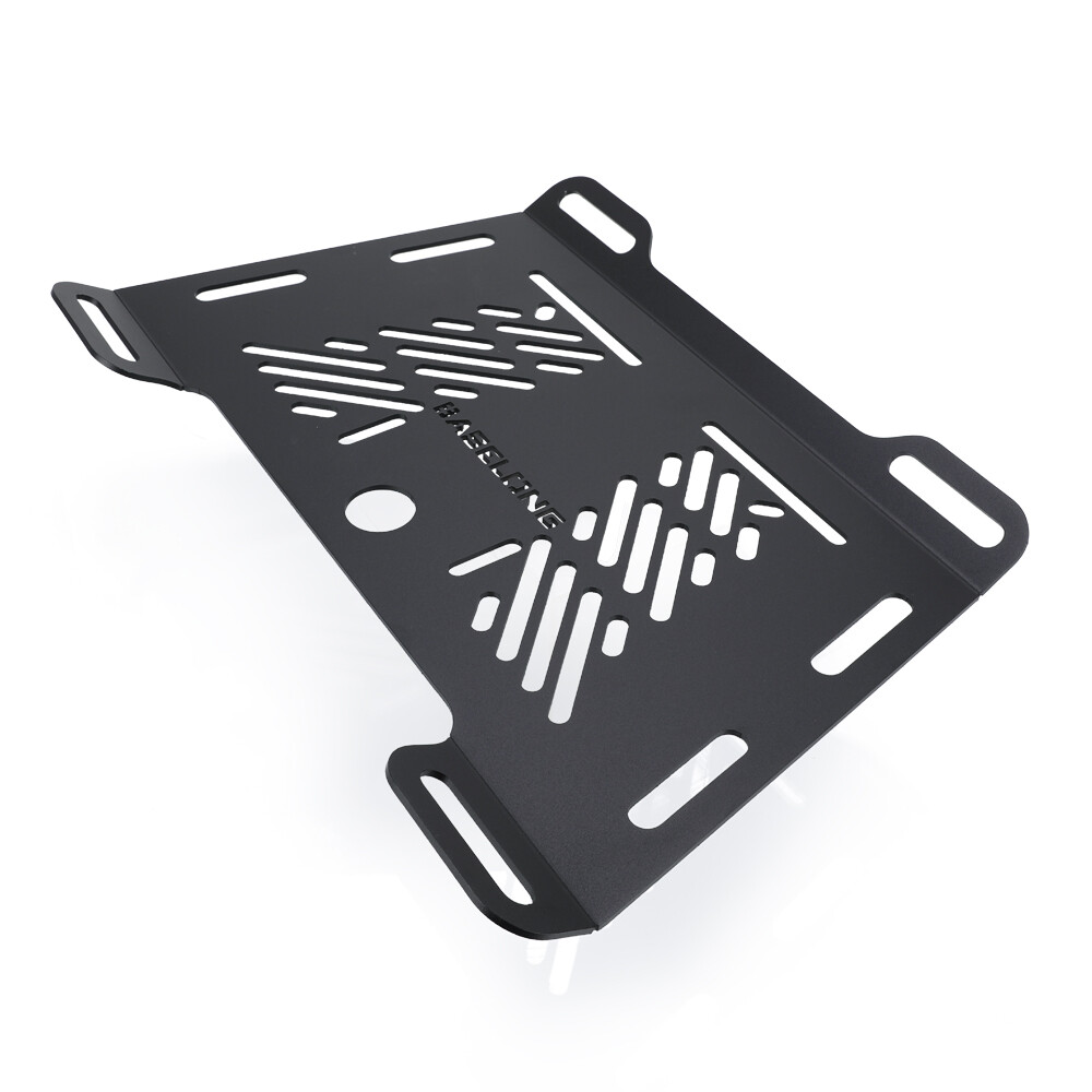 Universal Aluminum Motorcycle Rear Luggage Rack Black Luggage Holder Bracket New