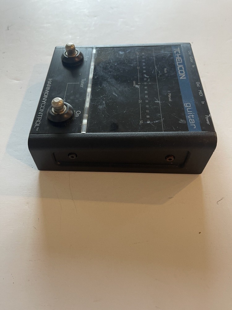 TC Helicon Harmony Control Guitar Controller Vocal Effect Pedal + Power Supply
