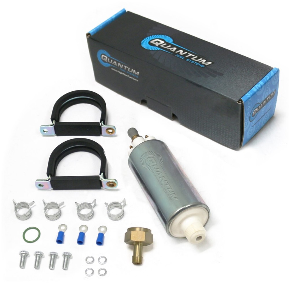QFS Universal Inline/External Performance 160LPH Fuel Pump E8445 E8248 E8228