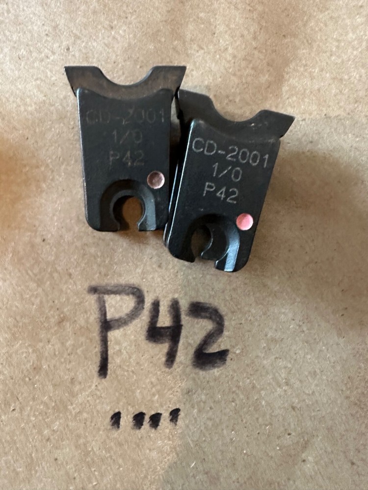 PANDUIT CD 2001 COMPRESSION DIE 1/0 P42