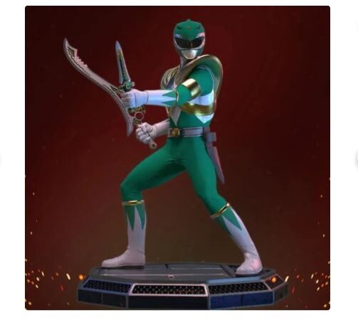 UNPAINTED Power Rangers 3d Printed Model Set