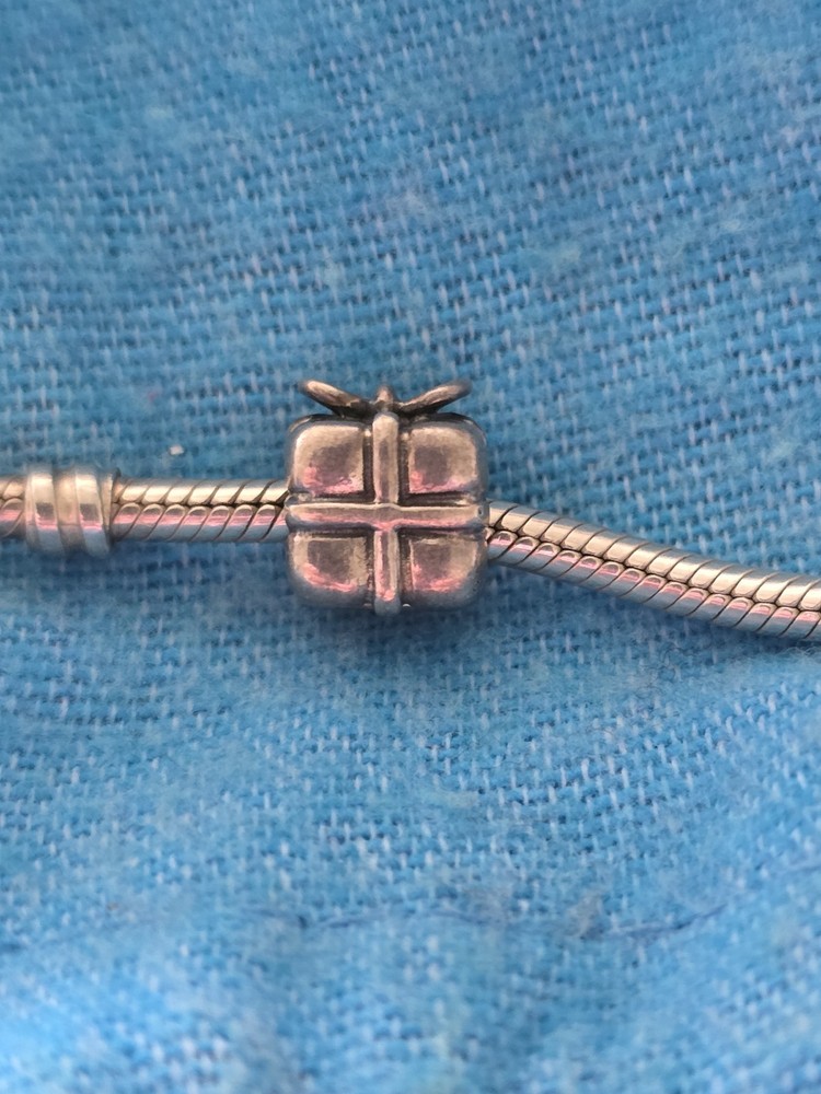 Pandora Sterling Silver Present Gift Charm