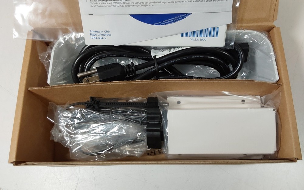 Epson ELPCB02 PowerLite Pilot Wall Mounted Projector Control Box