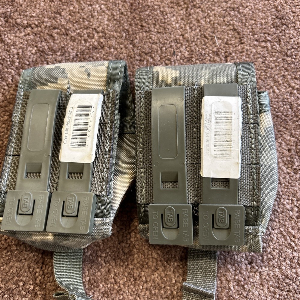 2- PACK!! Tactical Tailor Grenade Pouches - ACU