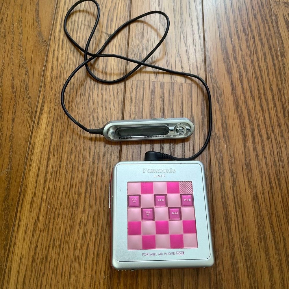 Panasonic Portable MD Player SJ-MJ47 Mini DISC Untested