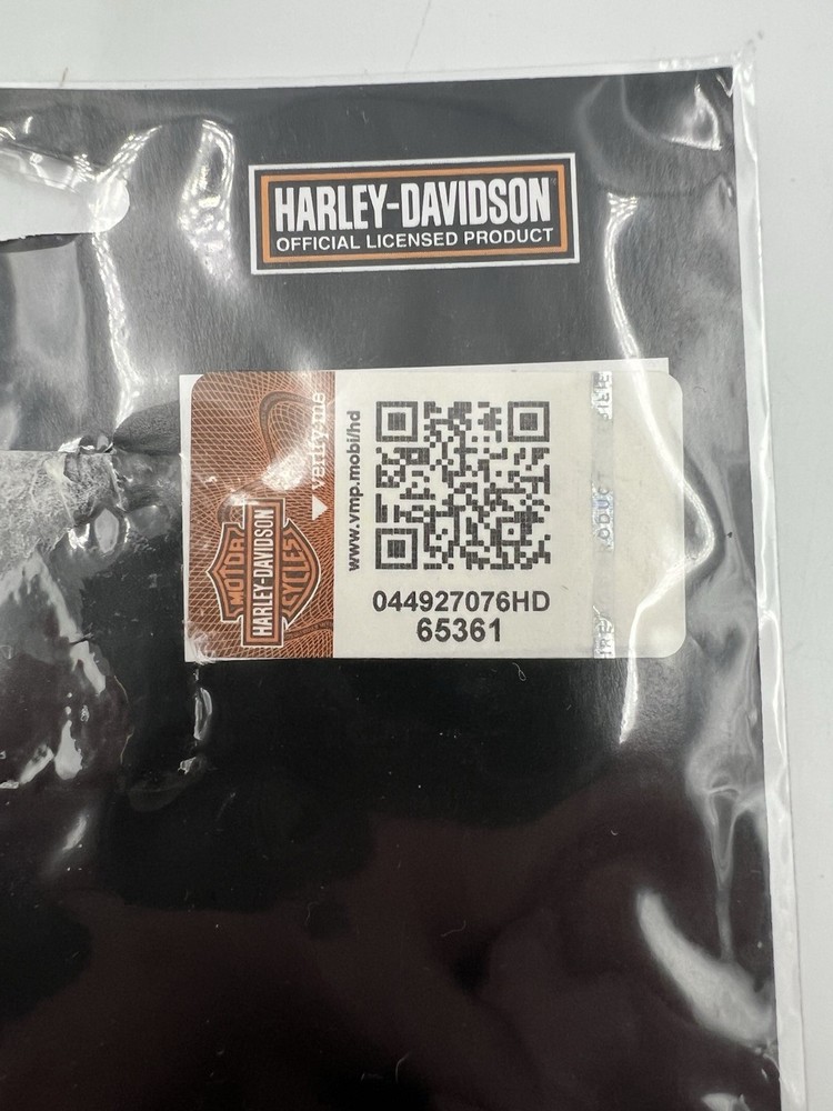 Harley-Davidson Eagle Bar & Shield Patch Gold Up Wings 3.25" NIP