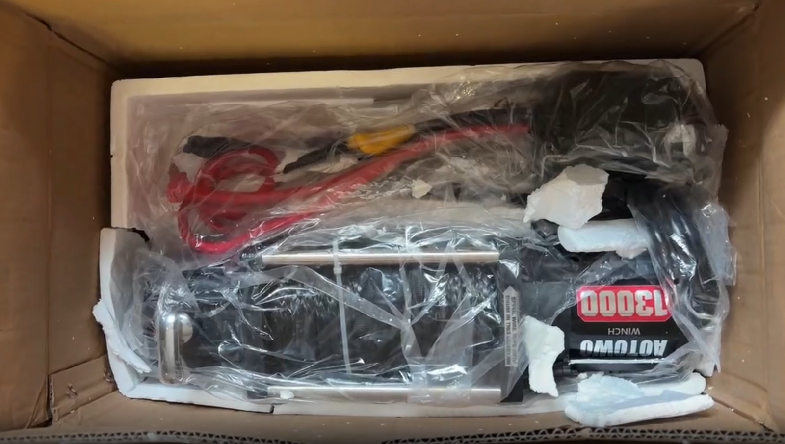 13000LB Wireless Remote Electric Winch Black Kit Stronger Synthetic Rope 12 V