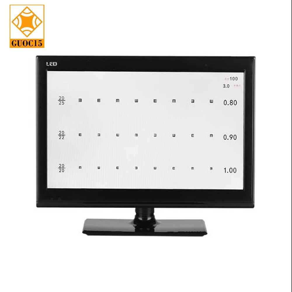 21.5 Inch Screen Vision Chart Panel Led Visual Acuity Testing LCD Optical Tester