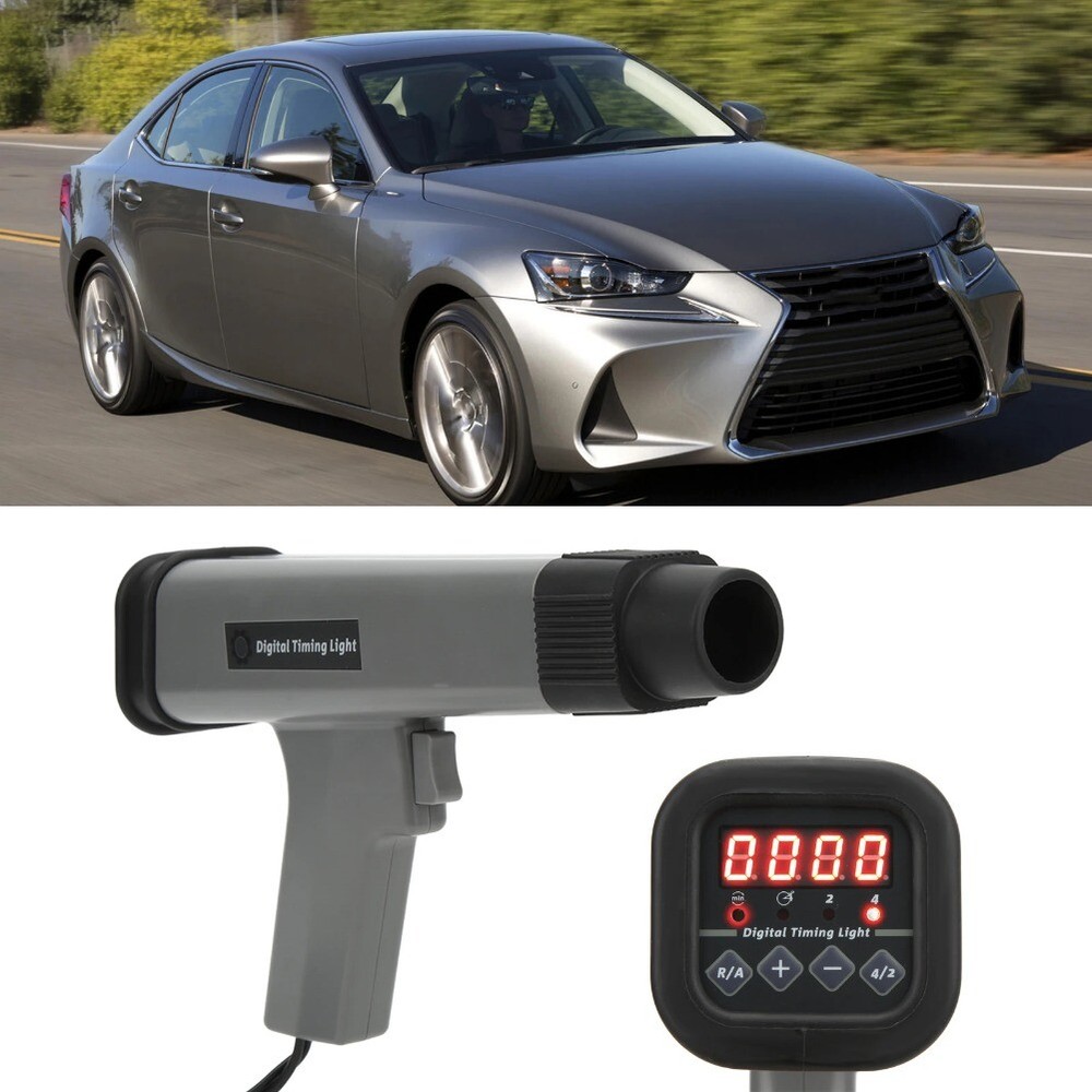 12V Inductive Timing Light Car Motorcycle Engine Ignition Timing Lamp Detector