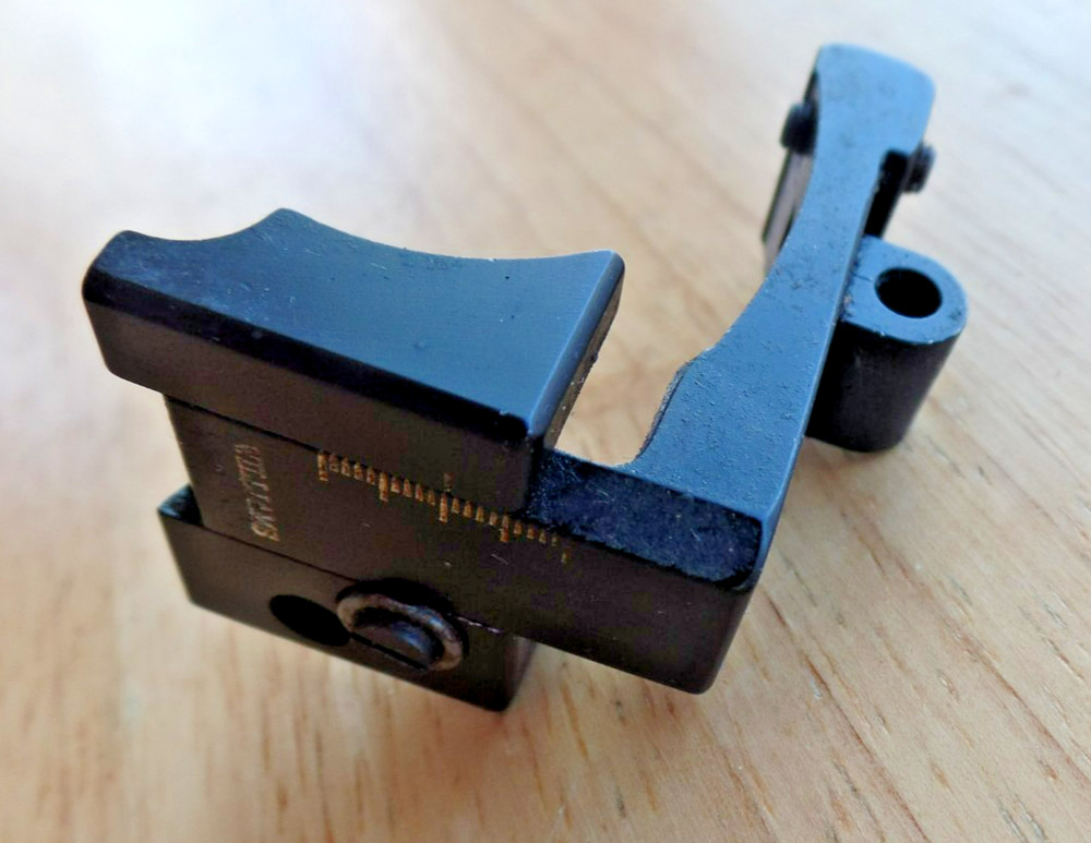 vintage Williams REAR PEEP SIGHT unmarked