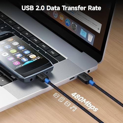 Cable Matters Braided USB C to Micro USB Cable - 3.3Ft, Micro-Usb to USB-C Cable