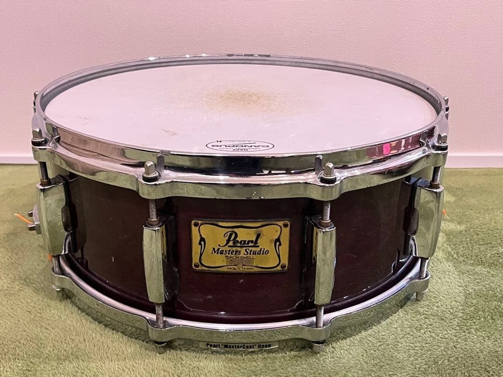 Pearl Masters Studio Snare Drum Birch Shell