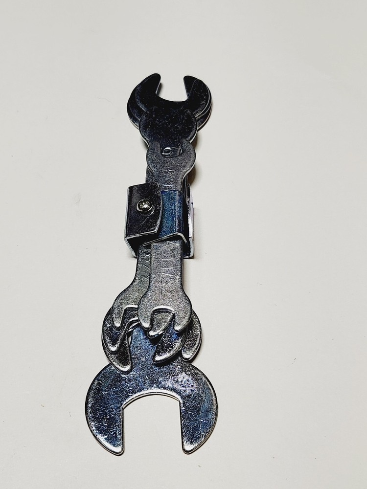 Slim Power Tool Arbor Open End Wrenches SAE 5pc