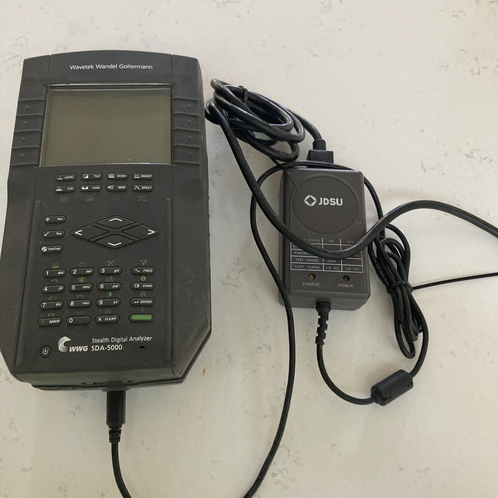 WaveTek Wandel Golterman WWG SDA-5000 Stealth Digital Analyzer Cable tester