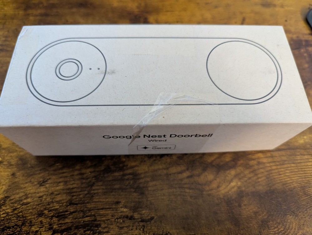 Google Nest Wired Doorbell Camera Hazel Gray