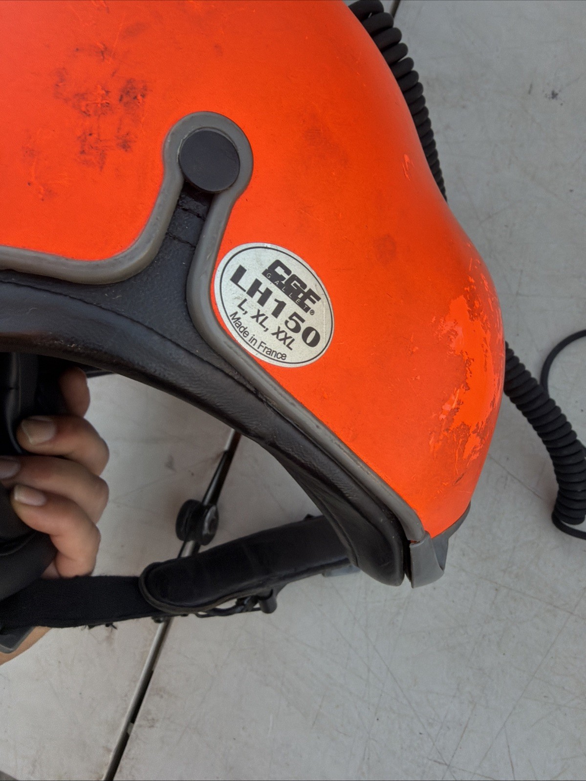 MSA Gallet LH150 Helicopter Helmet NVG - Untested