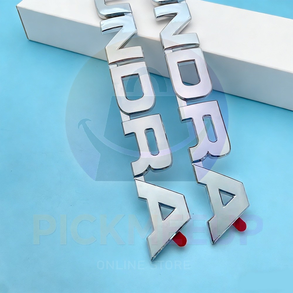 Chrome Side Door Badges Tailgate Letters Emblem For 2007-2013 Tundra Replacement