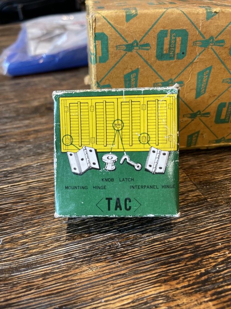 TAC 4 Window Adjustable Louver Shutter Mounting Set Vintage 🏠