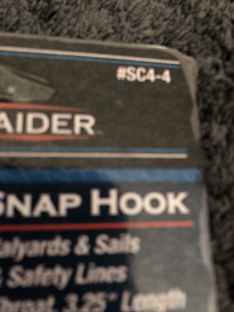 Marine Raider Swivel Eye Snap Hook