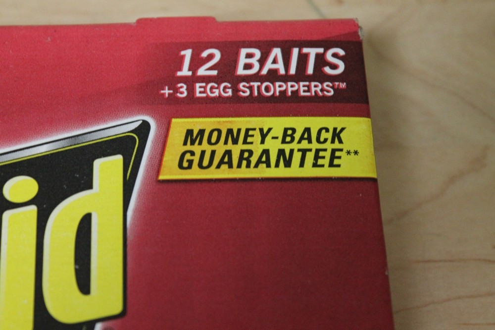 2 Pack: RAID Small Roach Baits (12) each + Egg Stoppers (3) each