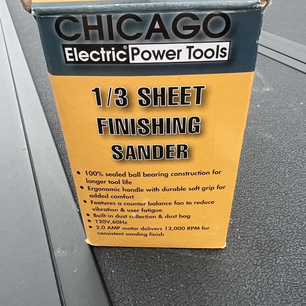 Finish Sander 1/3 Sheet
