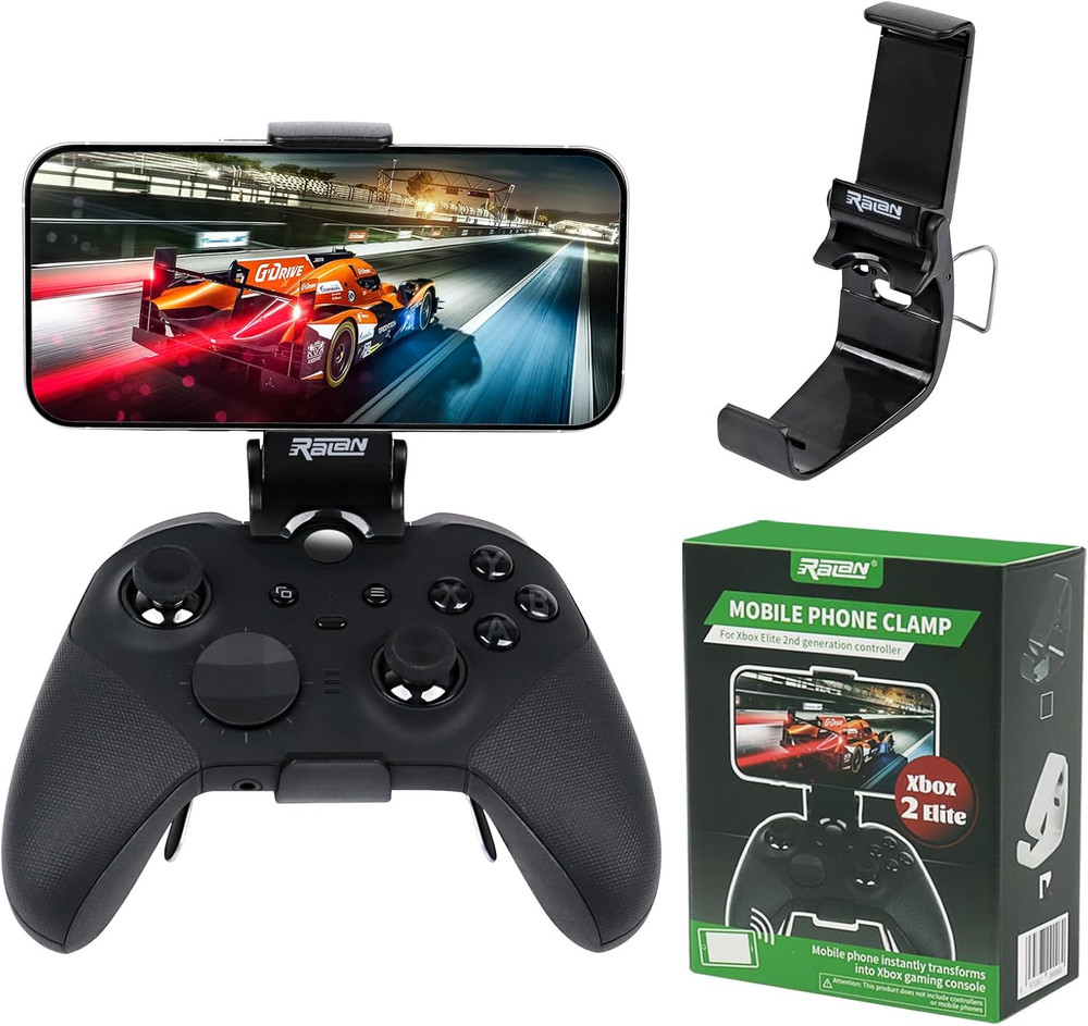 RALAN Phone Mount Holder for Xbox Elite Controller Series 2-Accessories, Adjusta